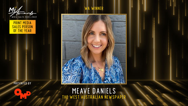 WA Print Media Sales Person of the Year