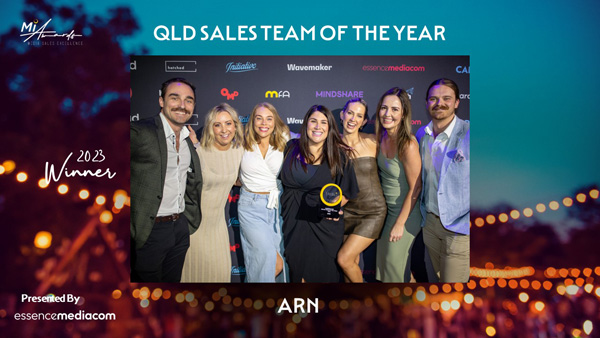 QLD Sales Team of the Year