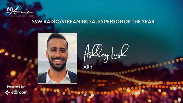 NSW Radio/Streaming Sales Person of the Year