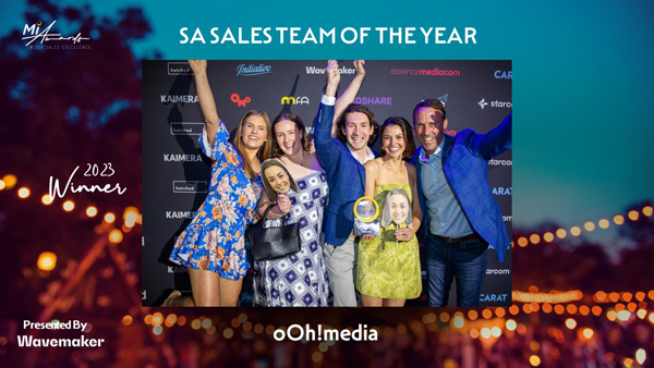 SA Sales Team of the Year