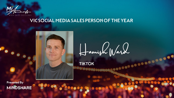VIC Social Media/Platform Sales Person of the Year