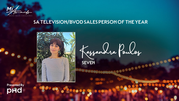SA Television/BVOD Sales Person of the Year
