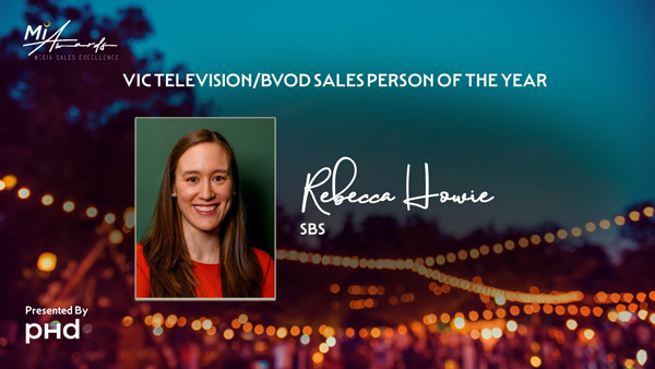 VIC Television/BVOD Sales Person of the Year