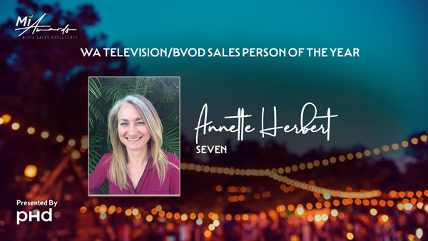 WA Television/BVOD Sales Person of the Year