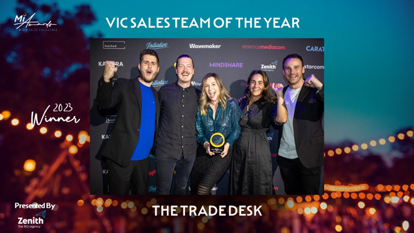 VIC Sales Team of the Year