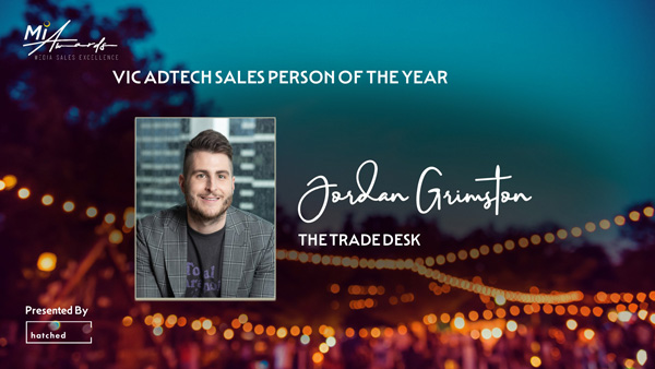 VIC Adtech Sales Person of the Year