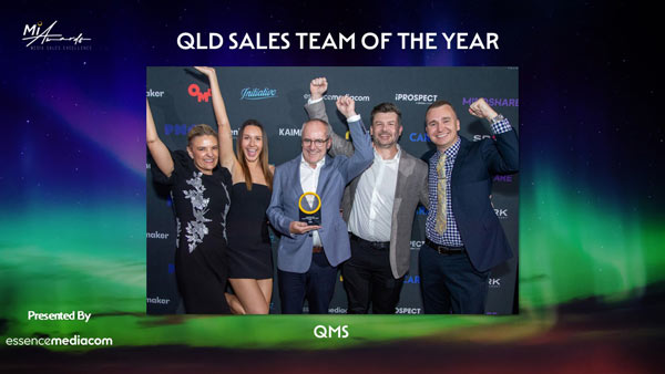 QLD Sales Team of the Year