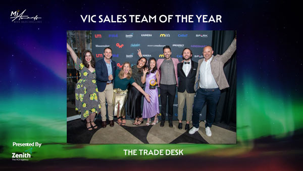 VIC Sales Team of the Year